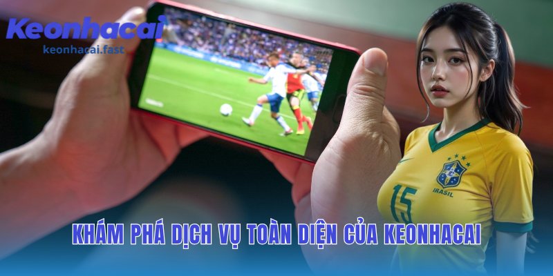 Dịch vụ Keonhacai gồm kèo livescore và nhận định