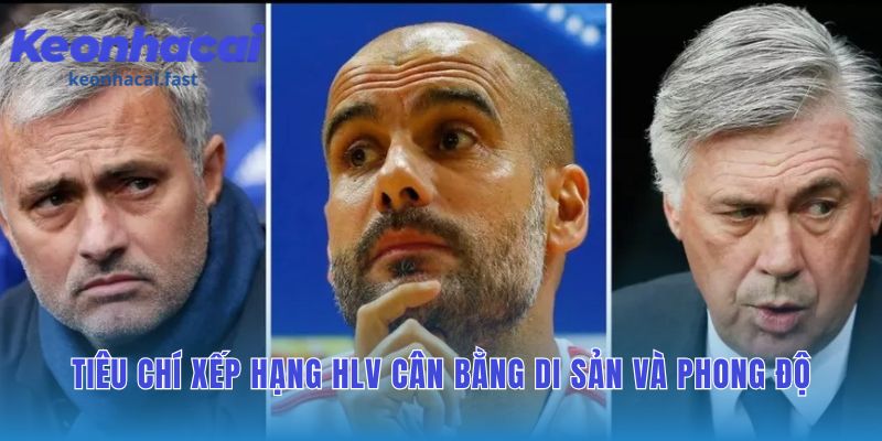 Top 5 HLV bóng đá giỏi nhất thế giới dựa trên di sản và danh hiệu