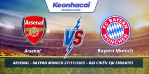 Arsenal - Bayern Munich 27/11/2025
